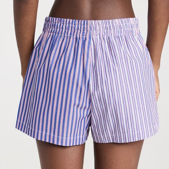 New Solid & Striped The Cherry X Oxford Varsity Stripe Lexy Boxers NWT - Picture 7 of 14